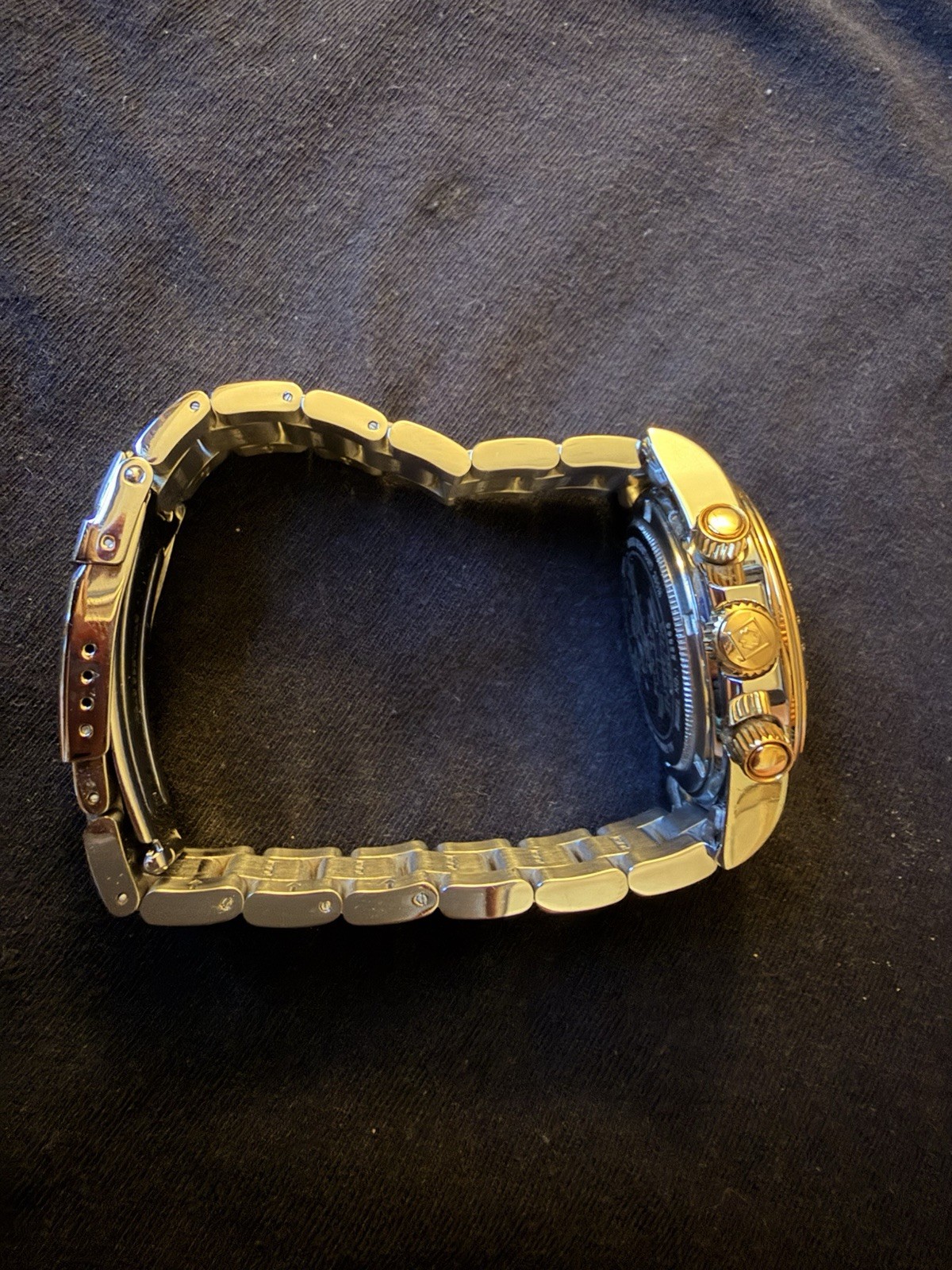 Invicta Disney Mickey Mouse Quartz Chronograph Date Two-Tone Bracelet 40mm