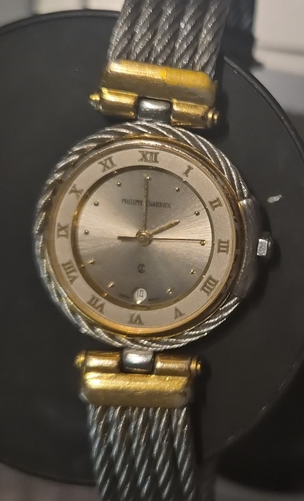 PHILIPPE CHARRIOL Celtic Lady Quartz Two-Tone Steel Swiss Made Watch