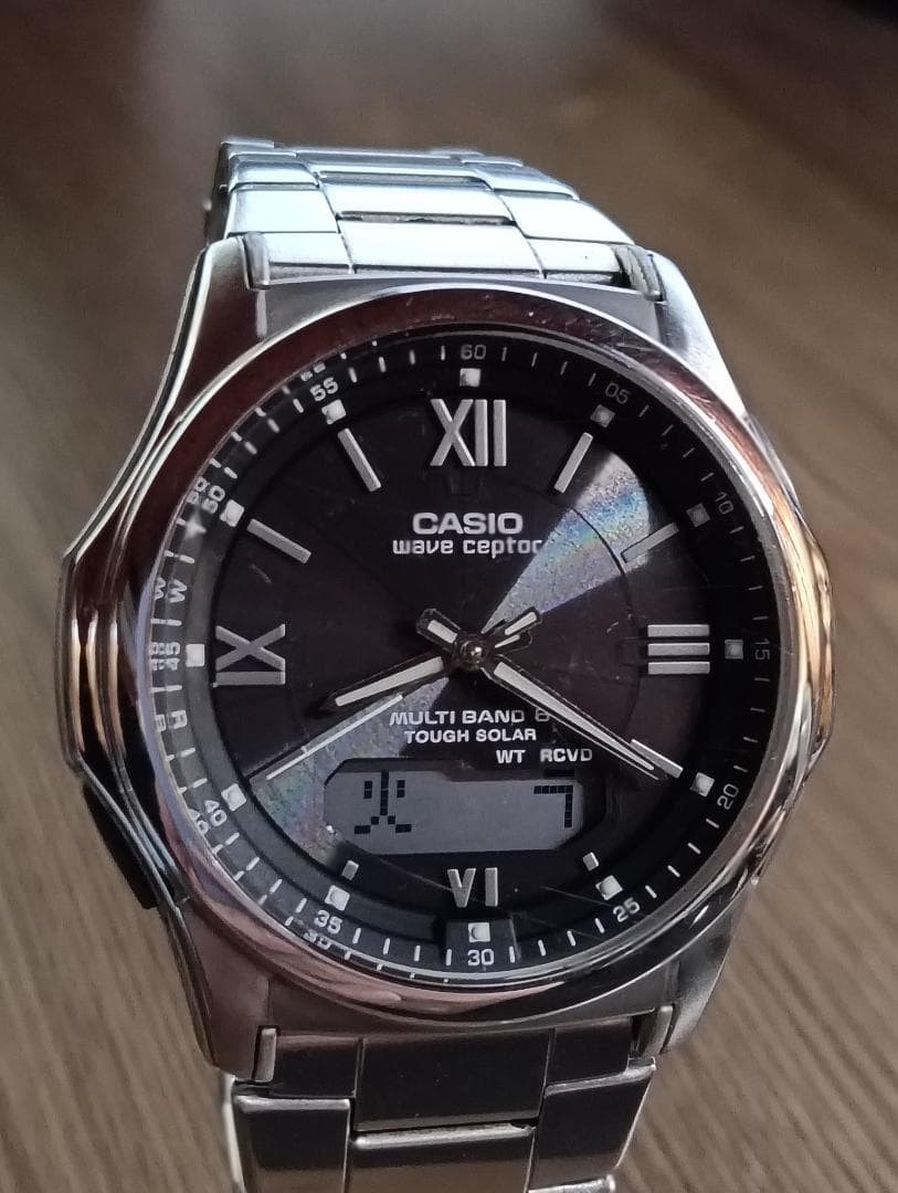 CASIO Wave Ceptor Solar Radio-Controlled Watch WVA-M630②