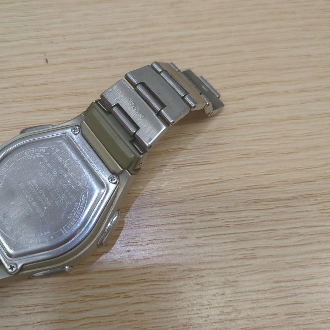 ☆CASIO Wave Ceptor WVA-430J World Time Radio Solar Powered Watch From Japan