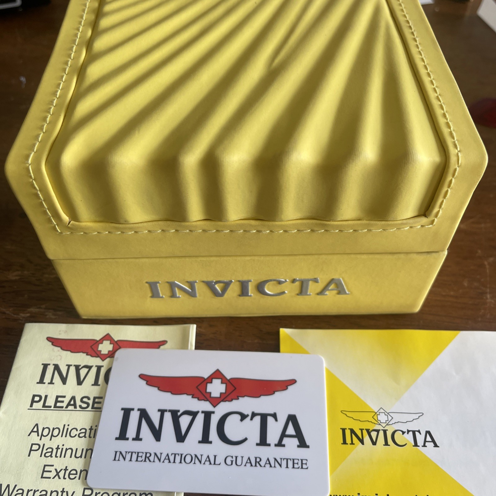 Invicta I-Force Collection Men’s Watch- Model 3393 right handed.