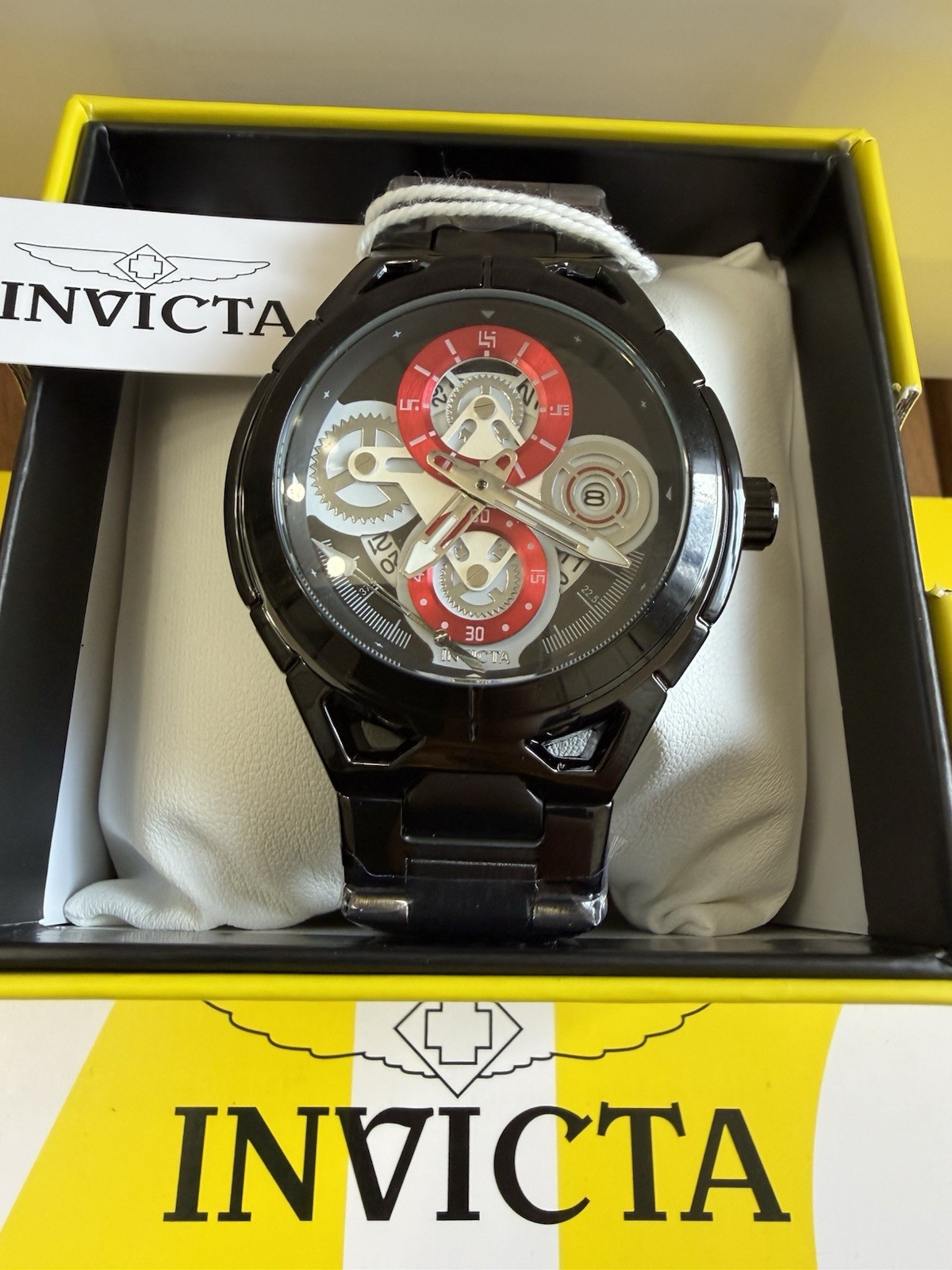 Invicta Men’s S1 Rally Japanese Quartz Movement 44 mm WR 30M w/ Keychain