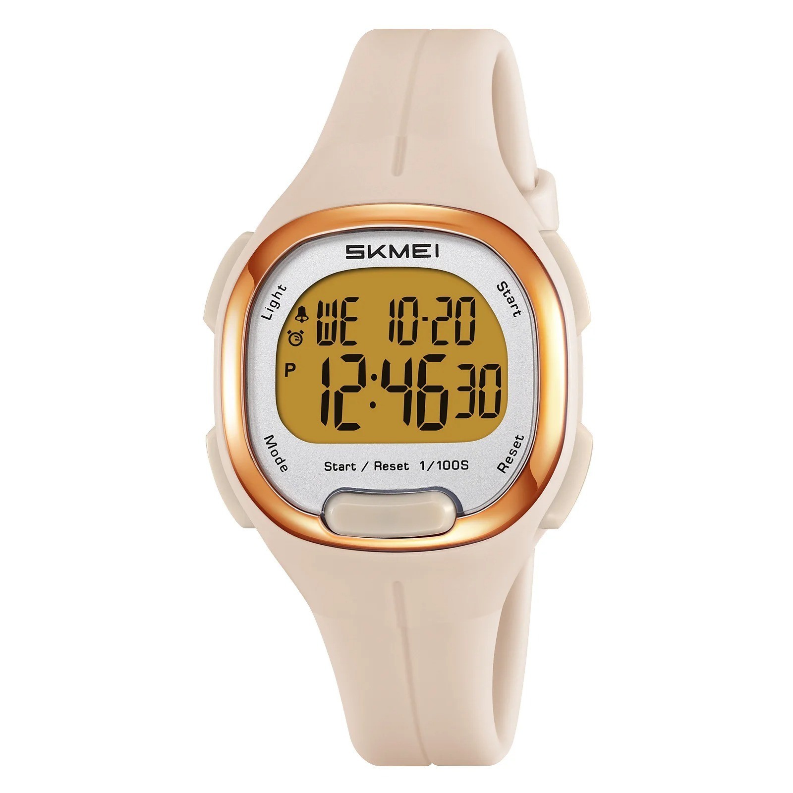 SKMEI Girls Digital Watch Waterproof Sports LED Silicone Kids Student Watch