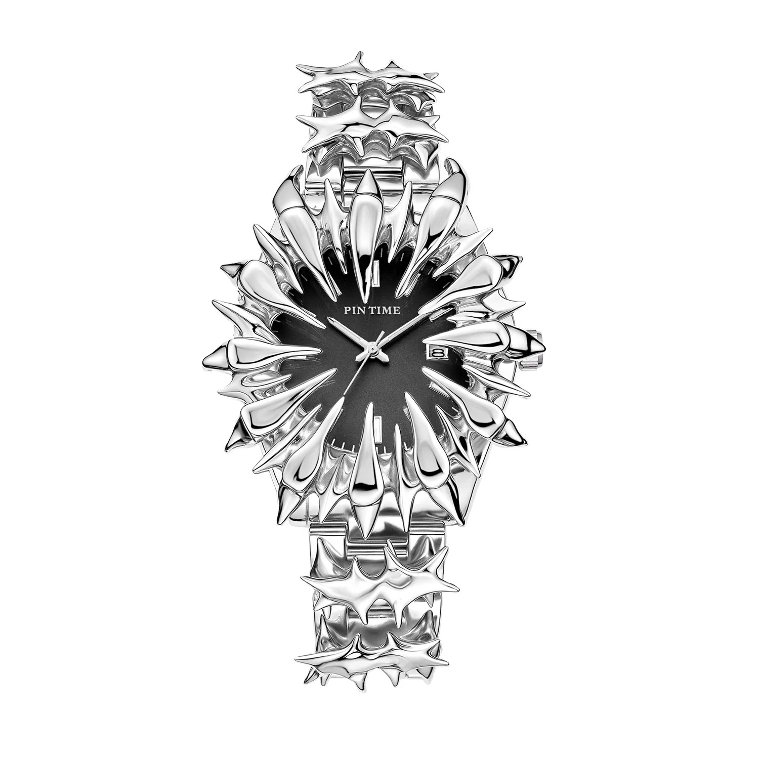 Special-shaped Lightning Dragon Spike Watch – Y2K Heavy Industry Quartz