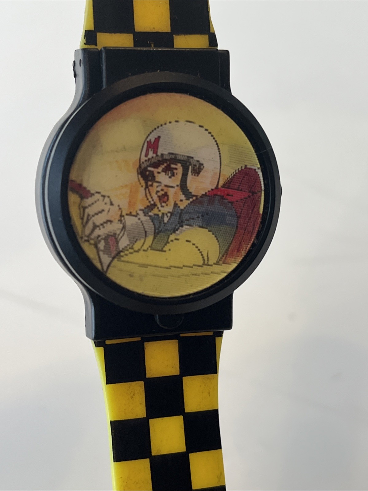 Speed Racer Decoder Novelty Digital Watch Fan Club Vintage 1994 Holographic Flip