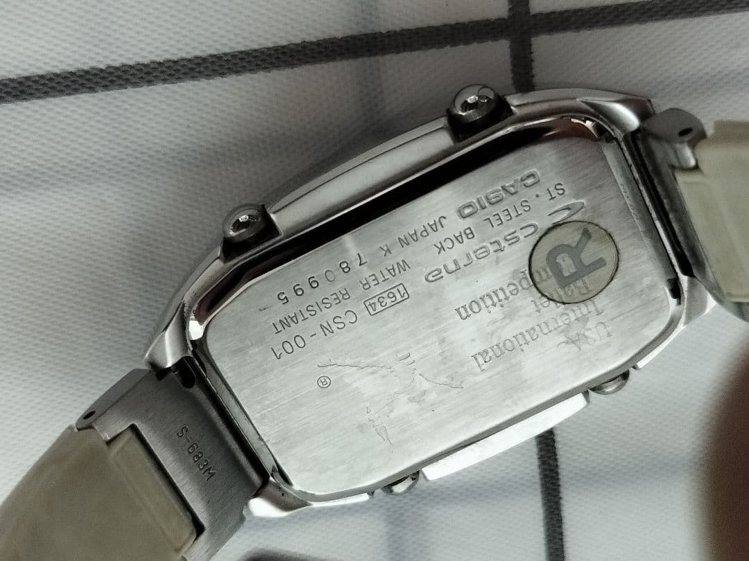 Rare item: CASIO CSTERNA CSN-001 Digital Watch, USA, Working Condition