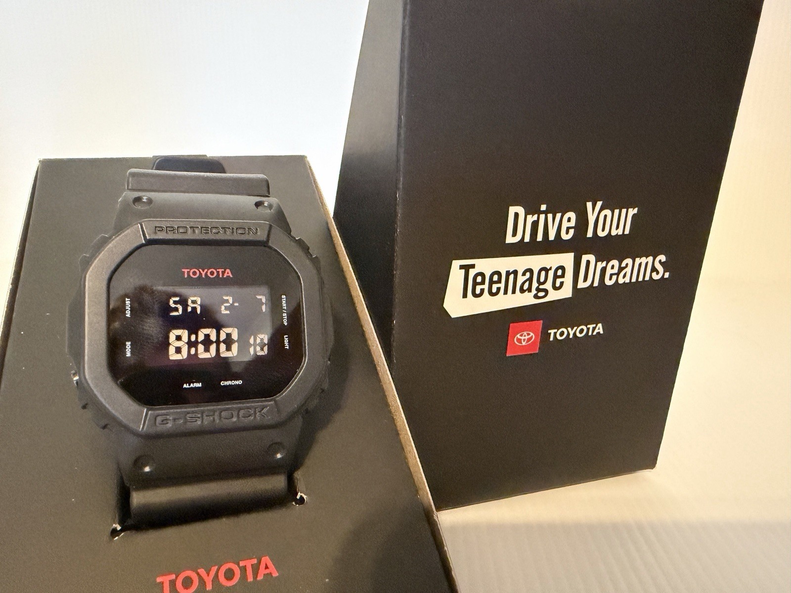⌚️ Casio ‎x Toyota G-Shock “Drive Your Teenage Dreams” Rare DW-5600DYTD22-1JR
