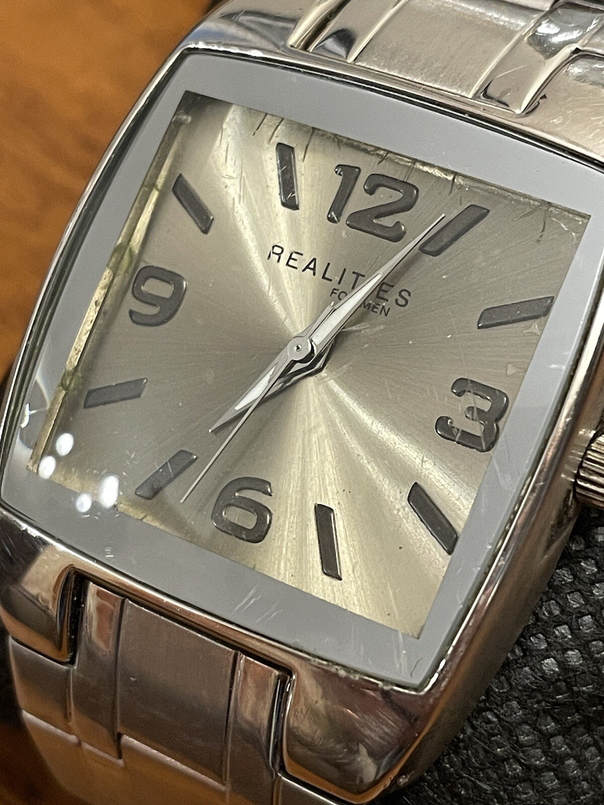 Vintage 1990’s Realities for Men By Liz Claiborne Quartz Wrist Watch