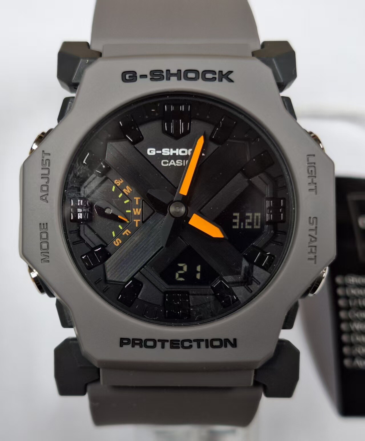 Casio G-SHOCK GA-2300-8A Analog Digital Men’s Watch Limited Gray GA23008A