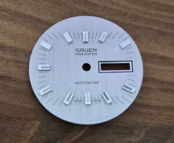 GRUEN Dial Dial Dial Vintage Swiss Made29.4 Diameter