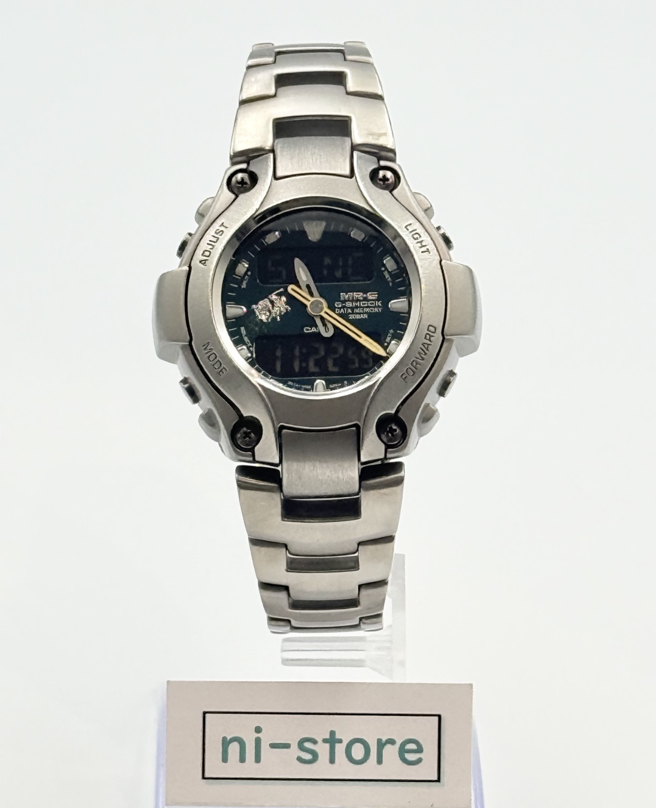 CASIO G-SHOCK MRG-130TR Polo Club Limited Titanium Vintage Quartz Green -Rank B+