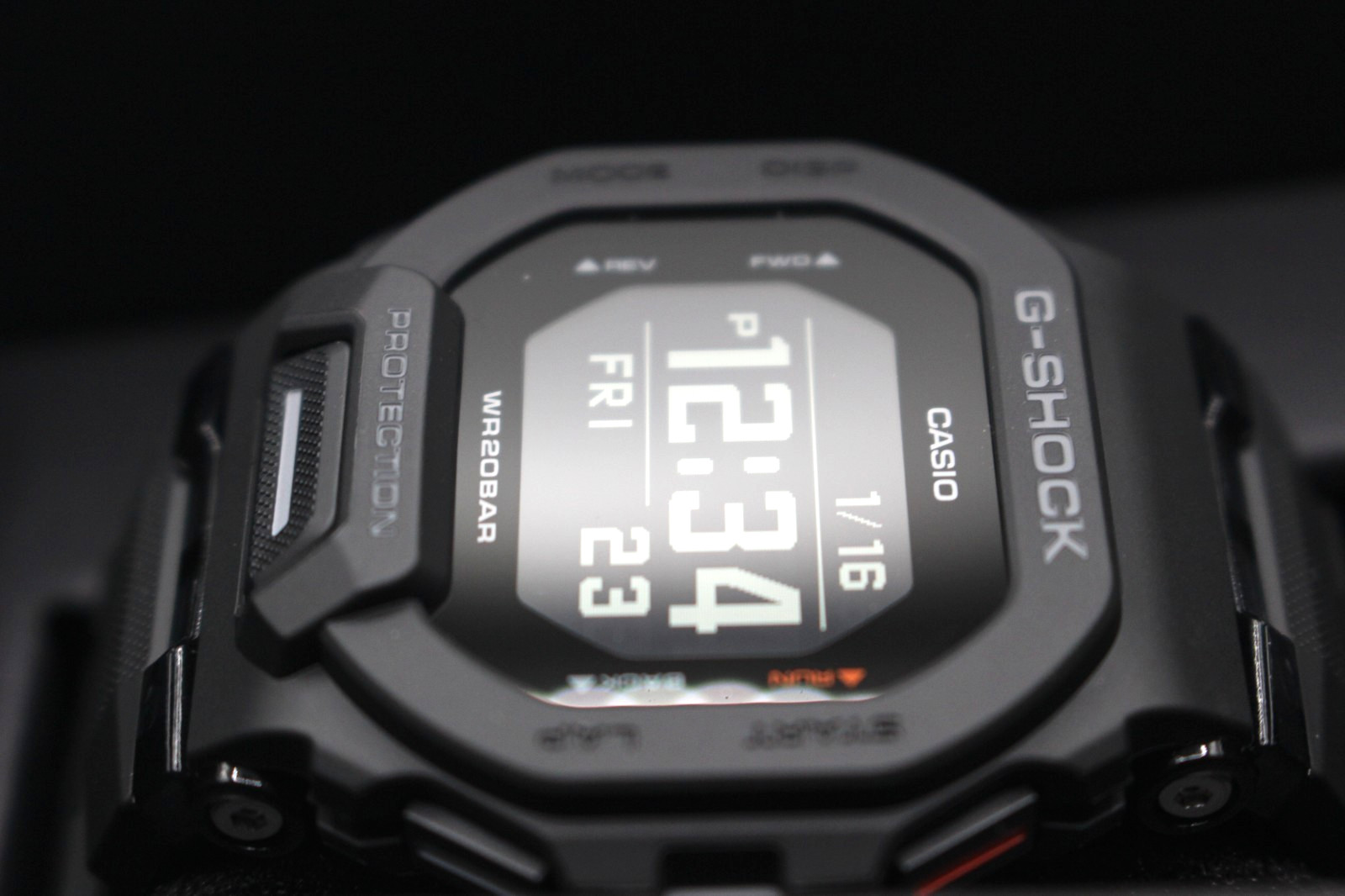 CASIO G-SHOCK GBD-200-1JF Bluetooth Step Counter MIP LCD Sports Watch 48.4 mm