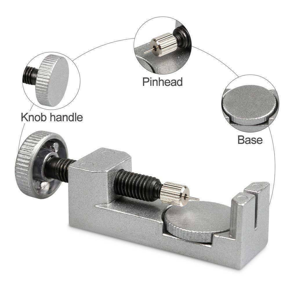 Metal Adjustable Band Watch Strap Bracelet Link Pin Remover Repair Tool Kit Set