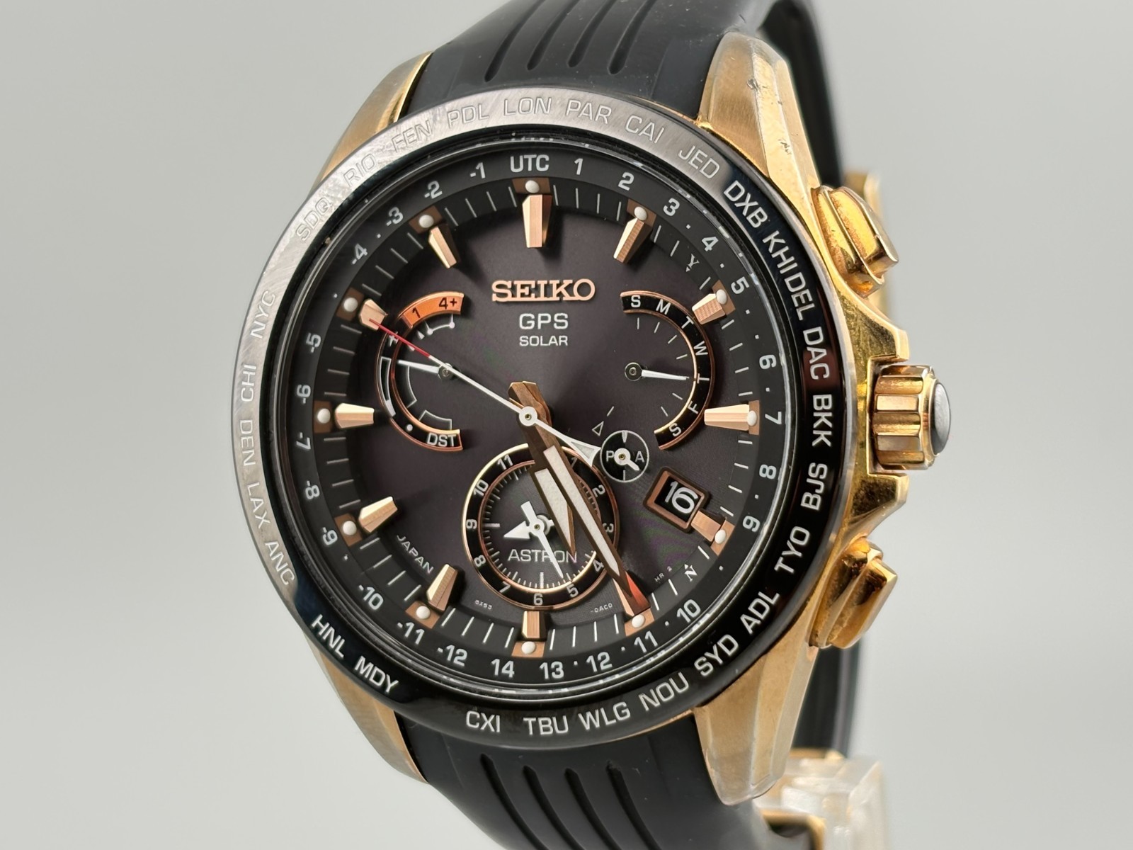 [W/Box & Paper] SEIKO Astron SBXB055 8X53-0AC0 GPS Solar Radio Men’s Watch