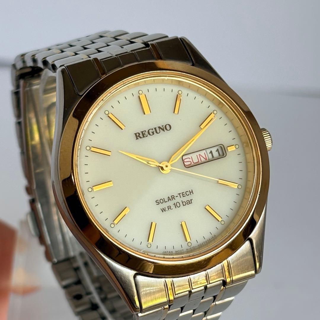 [Working] Citizen REGUNO Solar Watch, 3 Hands, Day/Date, Luminous Hands E101