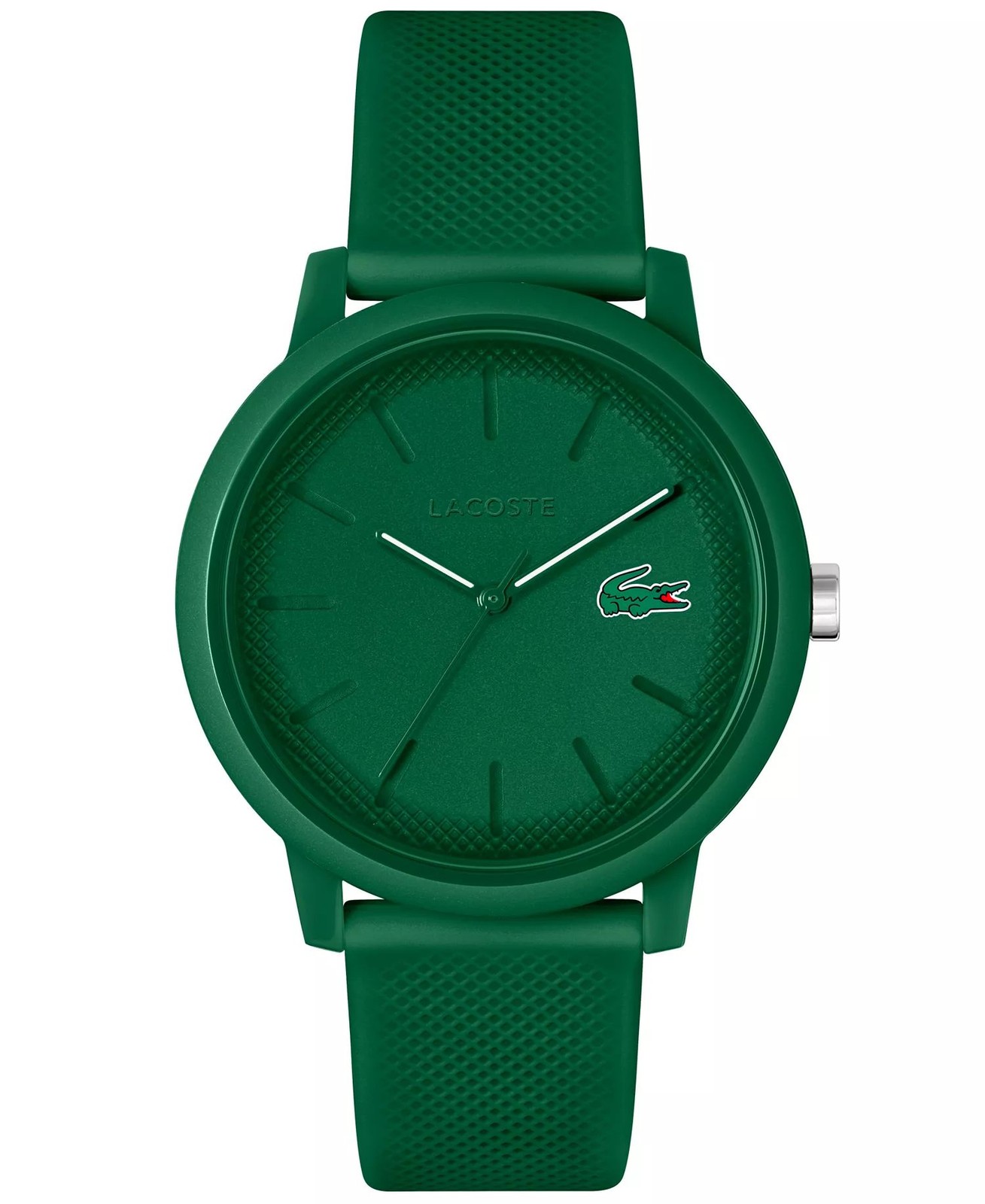 Lacoste 2011170 12.12 Chrono Men’s Iconic Chronograph Quartz Watch 42mm, Green