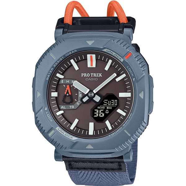 CASIO PRO TREK PRJ-B001B-2JF Solar Bluetooth Outdoor Watch Navy Resin New