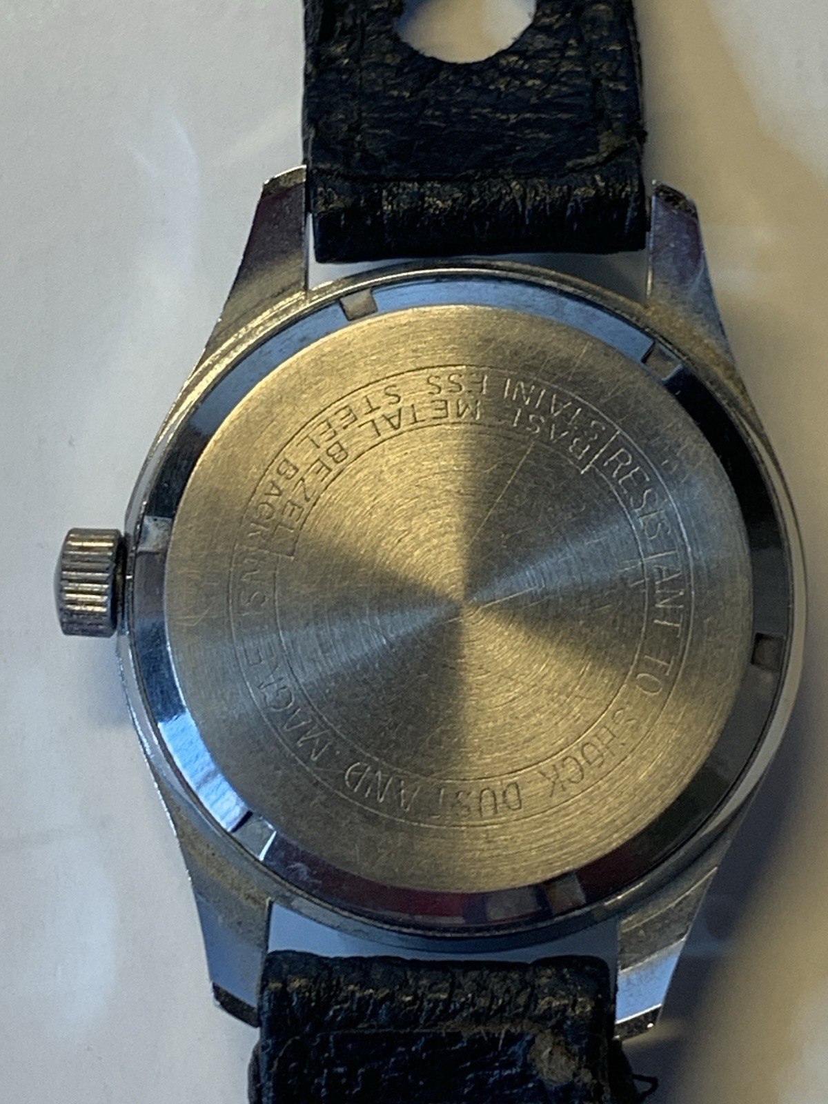 Sugar Bear Sugar Crisps Blinking Eyes Manual Wind Kids Watch Original Band