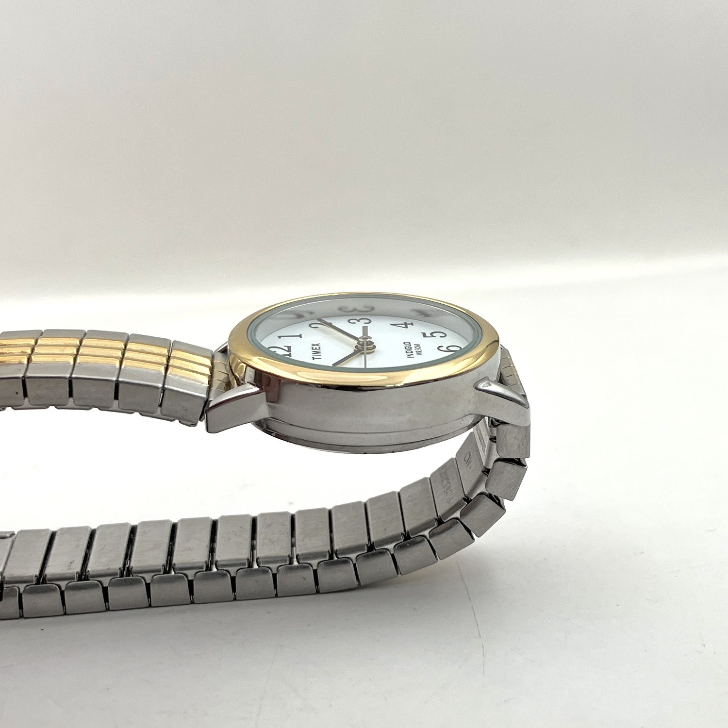 Timex Indiglo Easy Reader Watch Stretch Band 6″ MAX WRIST 25mm Womens