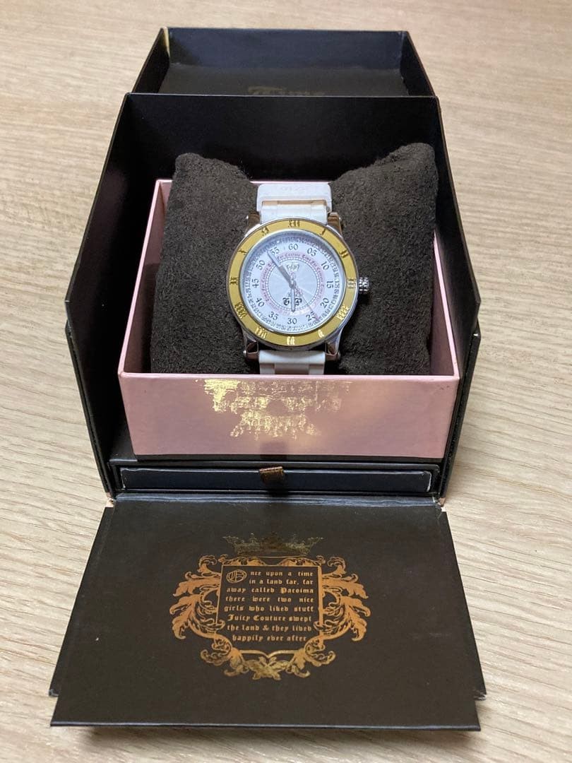 Juicy Couture Watch Body White Gold