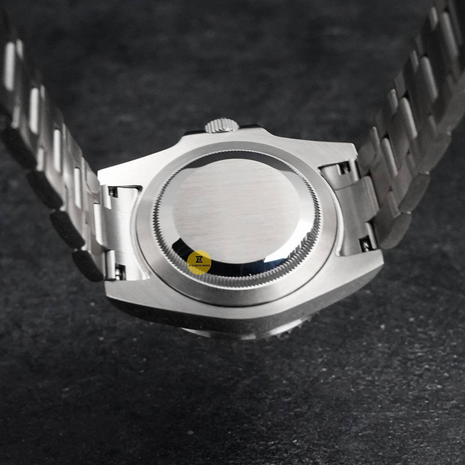 40mm “Batman” Custom Sub Date Style Mod Watch NO LOGO w/ NH35 Automatic Movement
