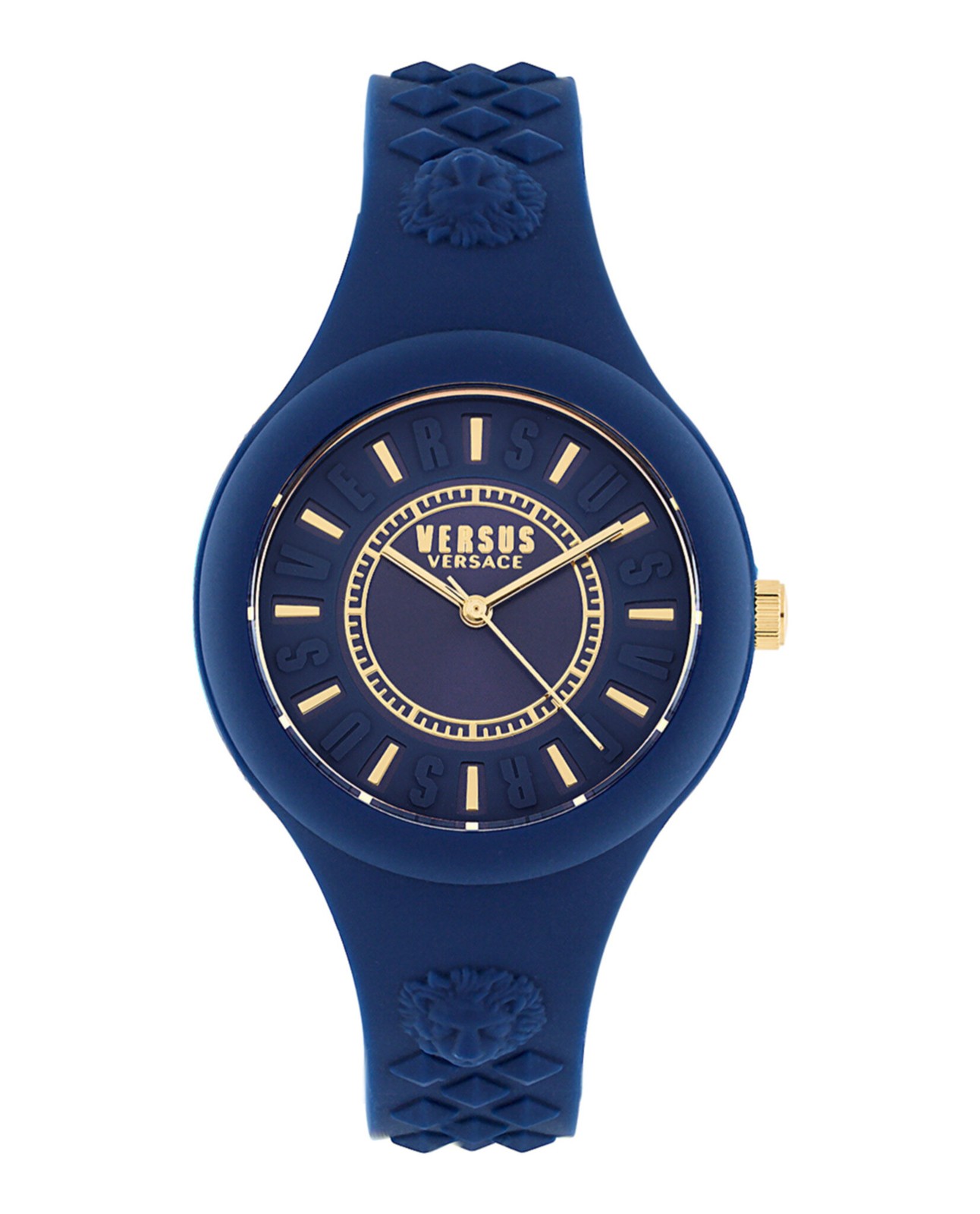 Versus Versace Womens Fire Island Blue 39mm Strap Fashion Watch