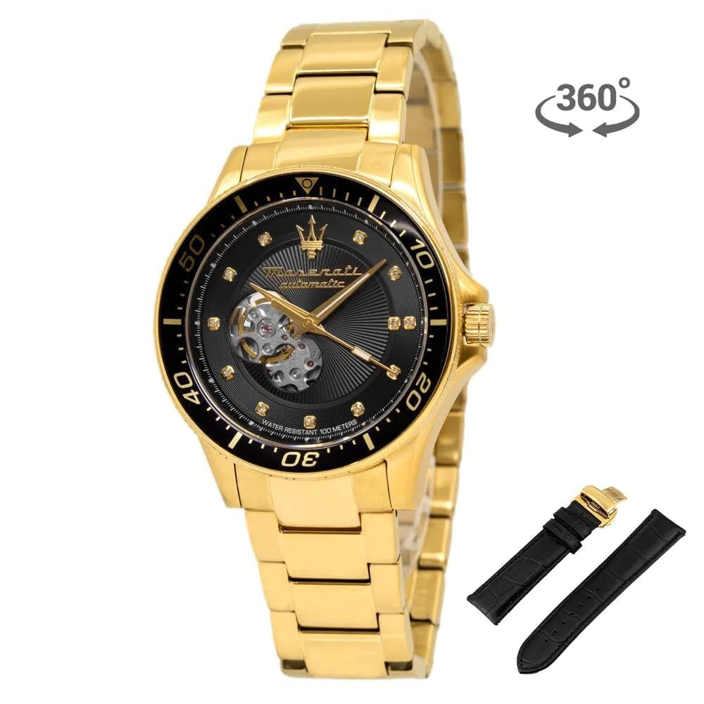 Maserati SFIDA Automatic Movement R8823140003 Diamonds ON The DIAL Men’s Watch