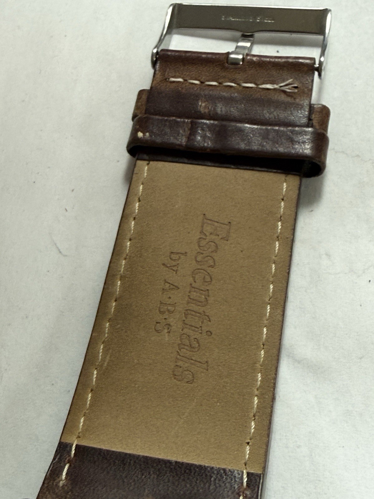 VTG MEN’s ESSENTIALS BY ABS WRISTWATCH – NEEDS BATTERY