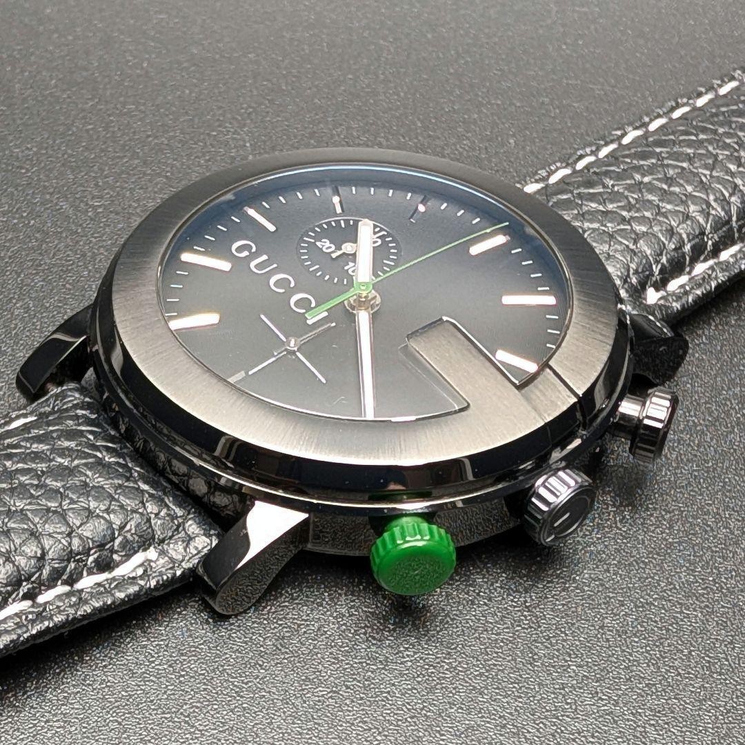 GUCCI G Chrono Small Seconds Quartz Black Men’s Watch 101M