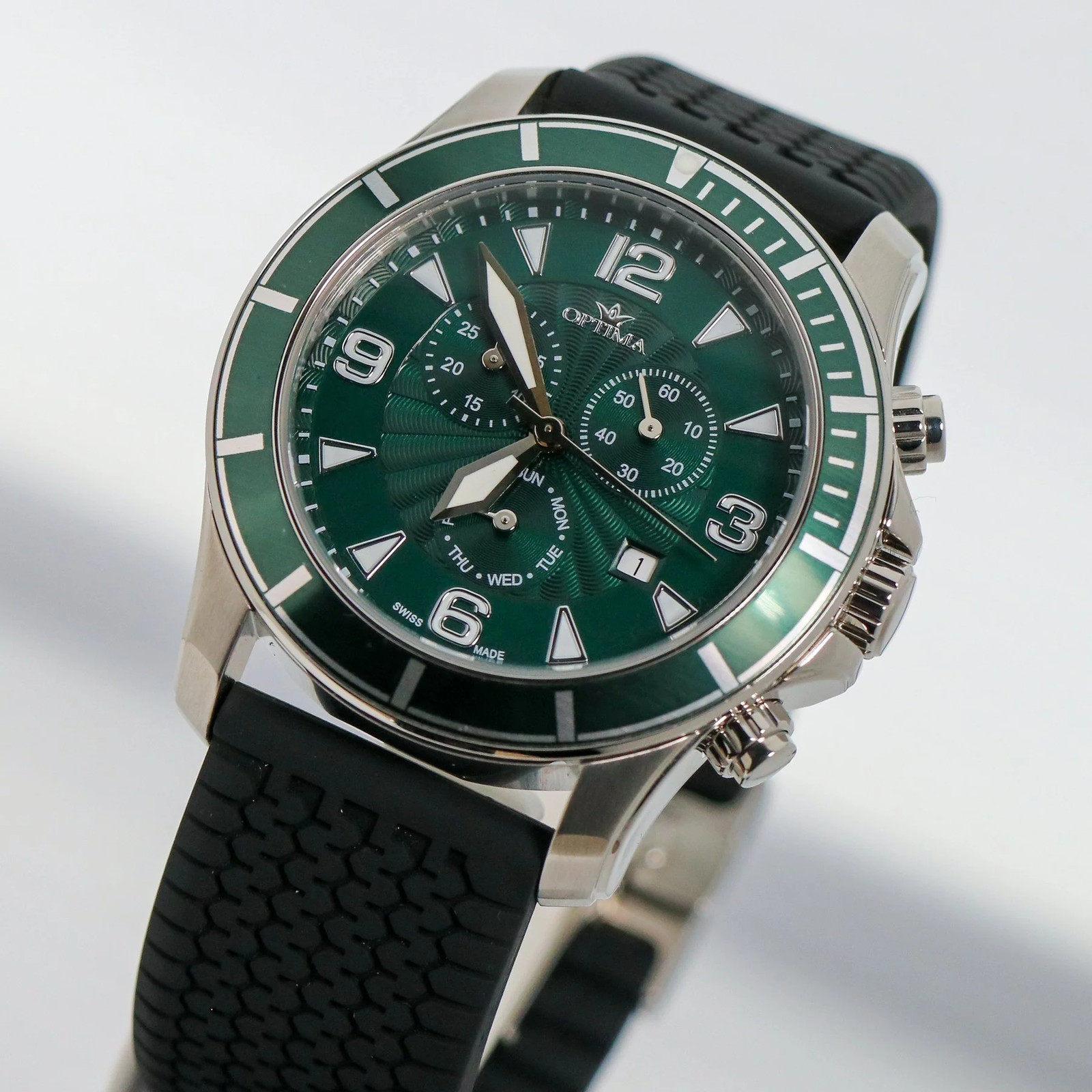 Optima – Swiss Chronograph – OSC422-SX-12 Chronograph Swiss Ronda Quartz 45mm