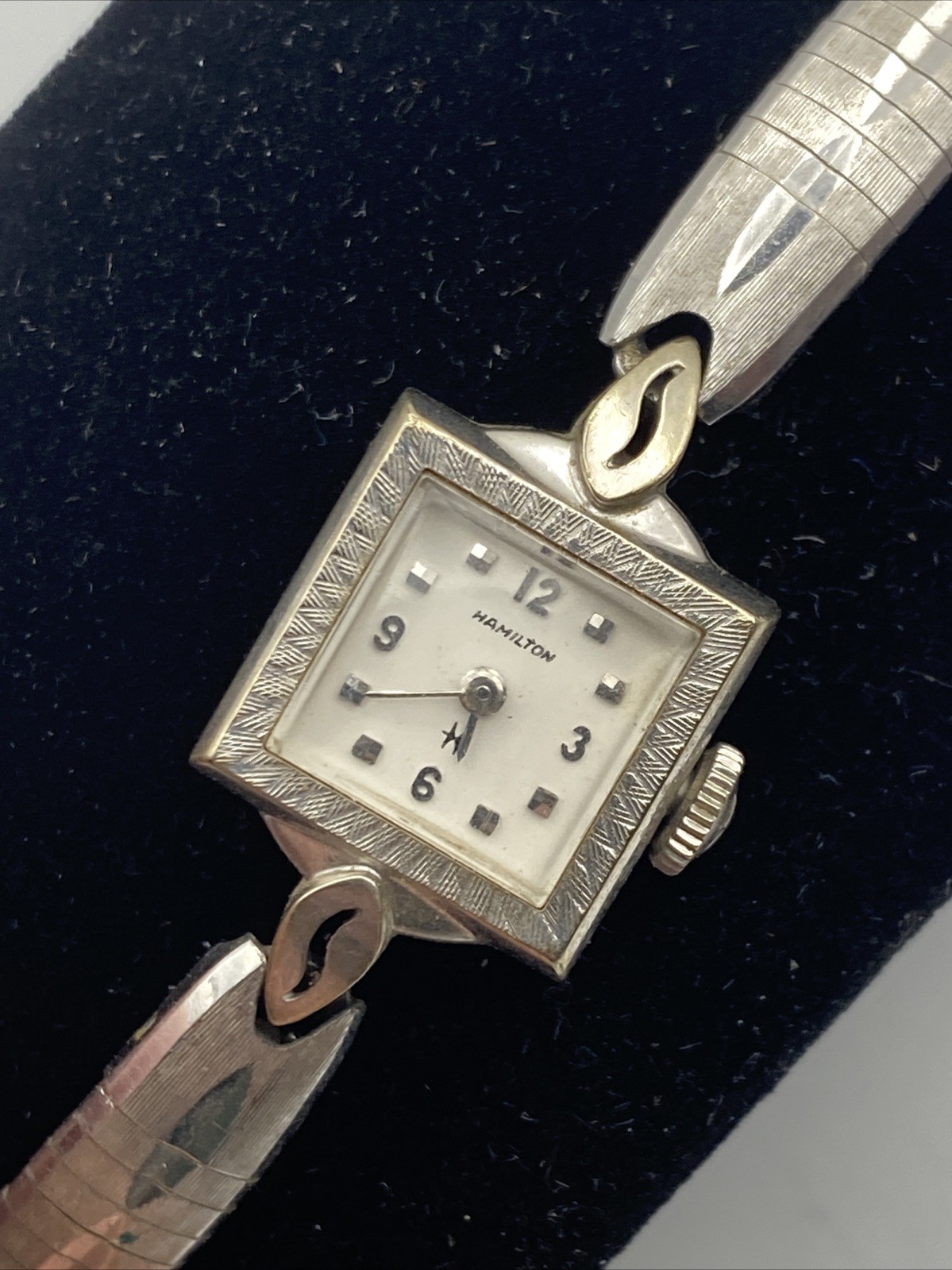 Vintage Hamilton Womens Watch 14mm 10K Rolled Gold Plate Manual Wind REPAIR