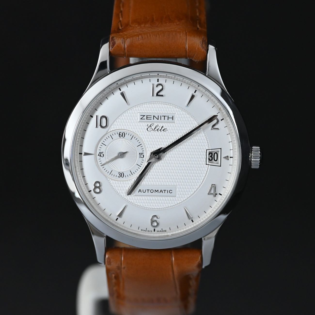 ZENITH CLASS ELITE 01/02.1125.680 AUTOMATIC WATCH 37 MM (V.GOOD & 100% ORIGINAL)