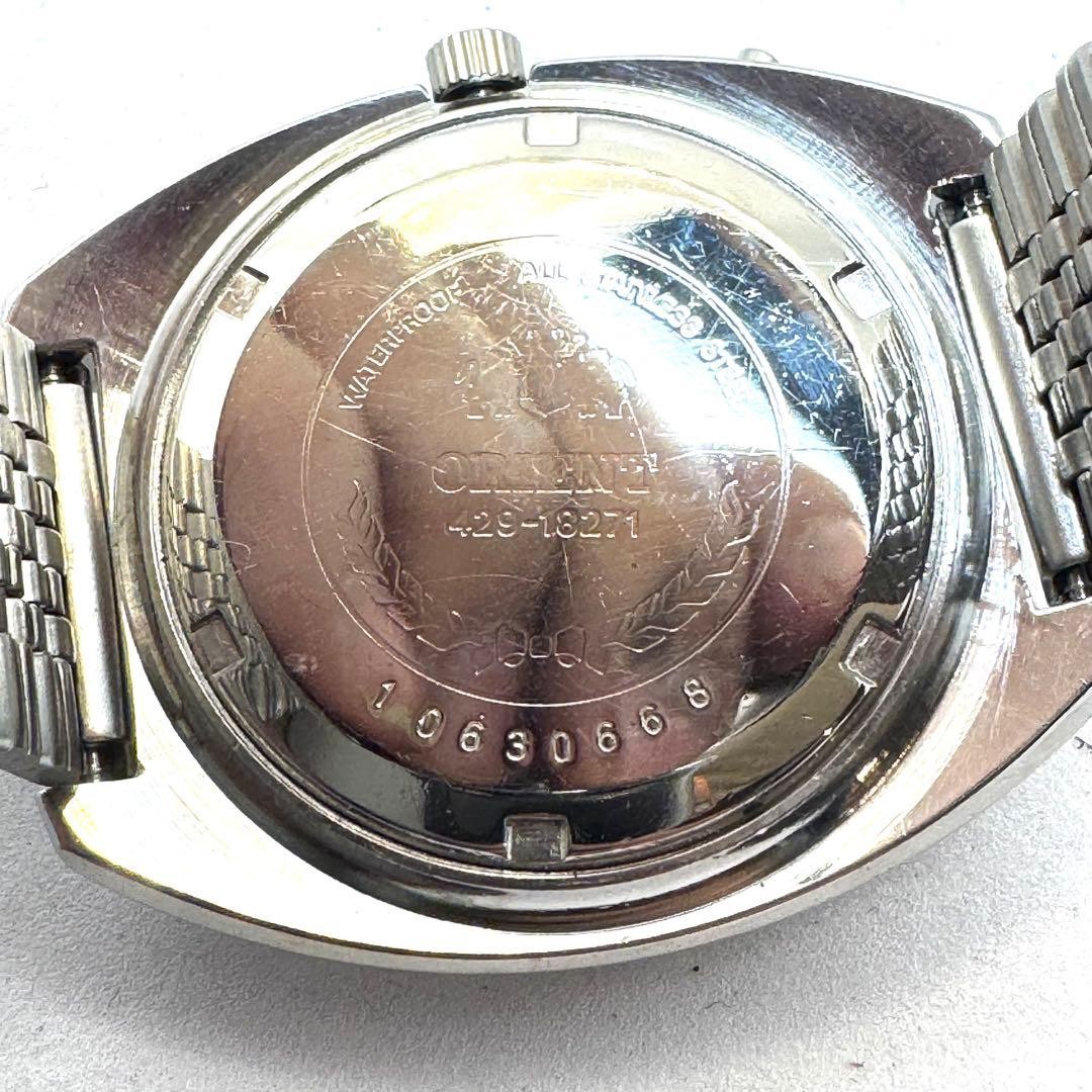 Orient Chrono Ace Automatic Chronograph Watch 35x36mm SS wrist 18.0cm/7.1in