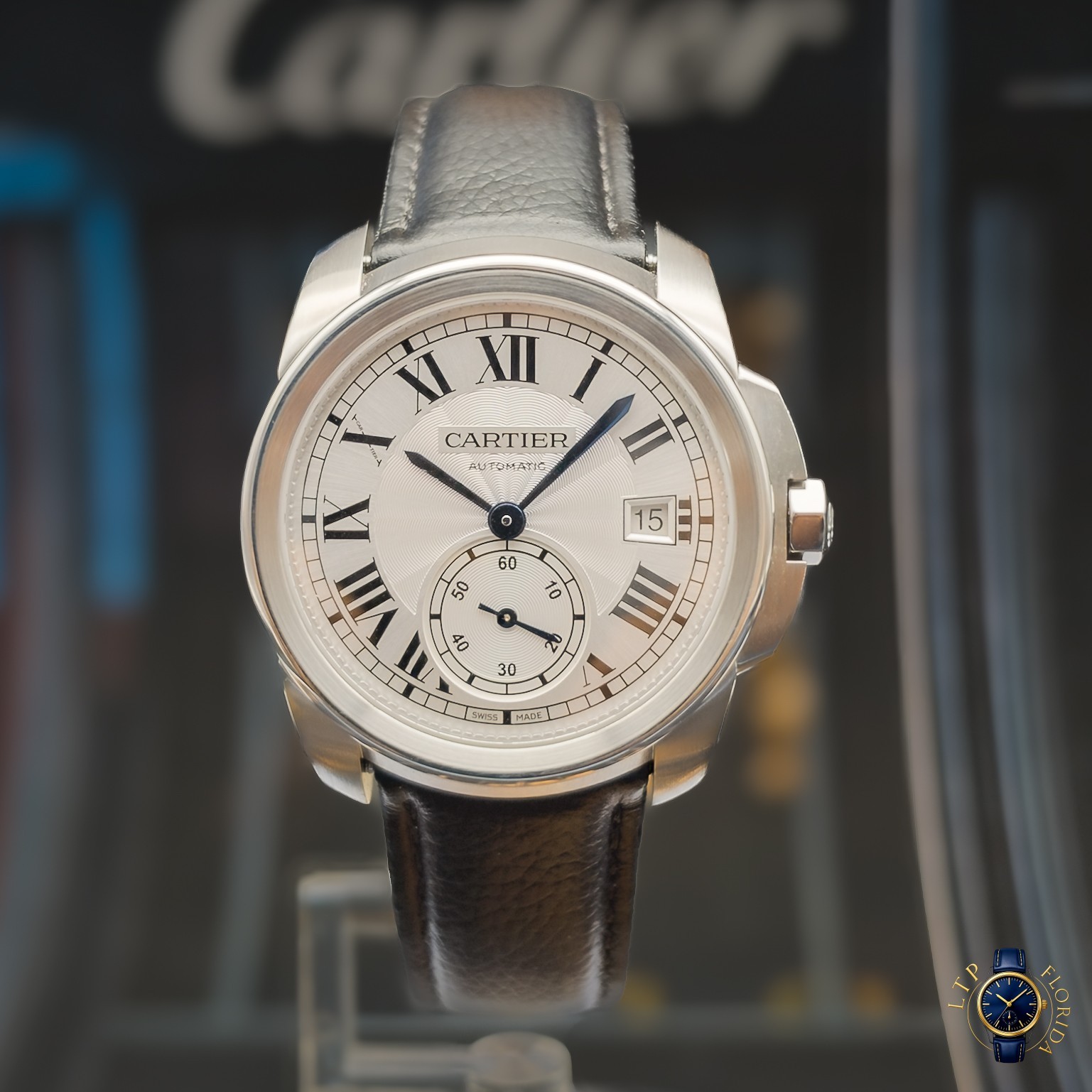 2017 | Cartier | Calibre de Cartier | 38MM | Silver Dial | WSCA0003 | Full Set