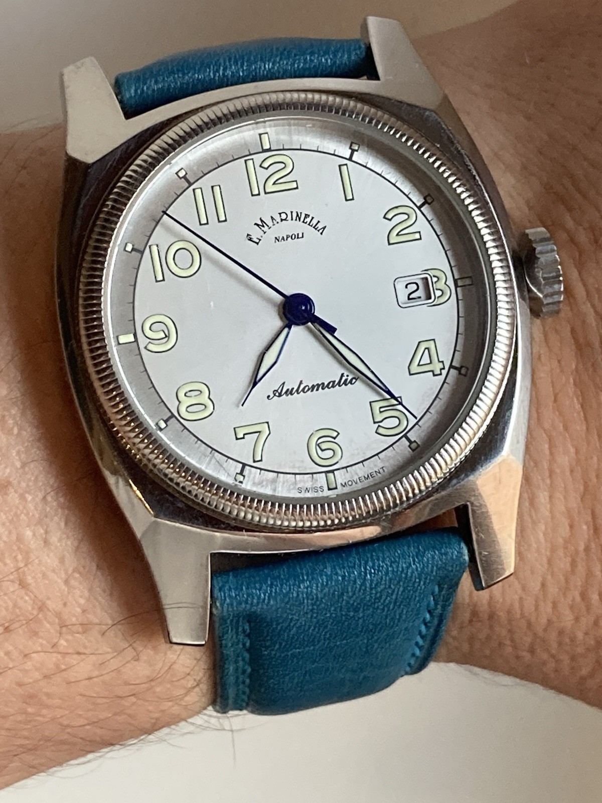 E. Marinella Napoli Eta 2824-2 Watch Watch Montre Orologio Automatic