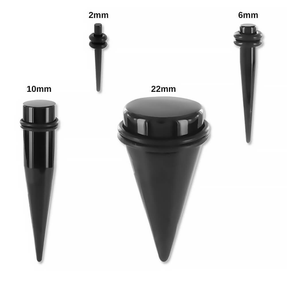 Plain acrylic straight expander