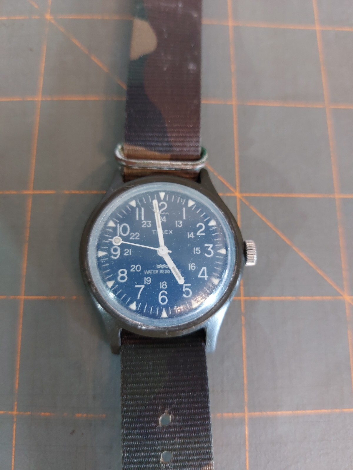 Vintage Timex Camper Military Field Mechanical Watch Philippines Works BBB