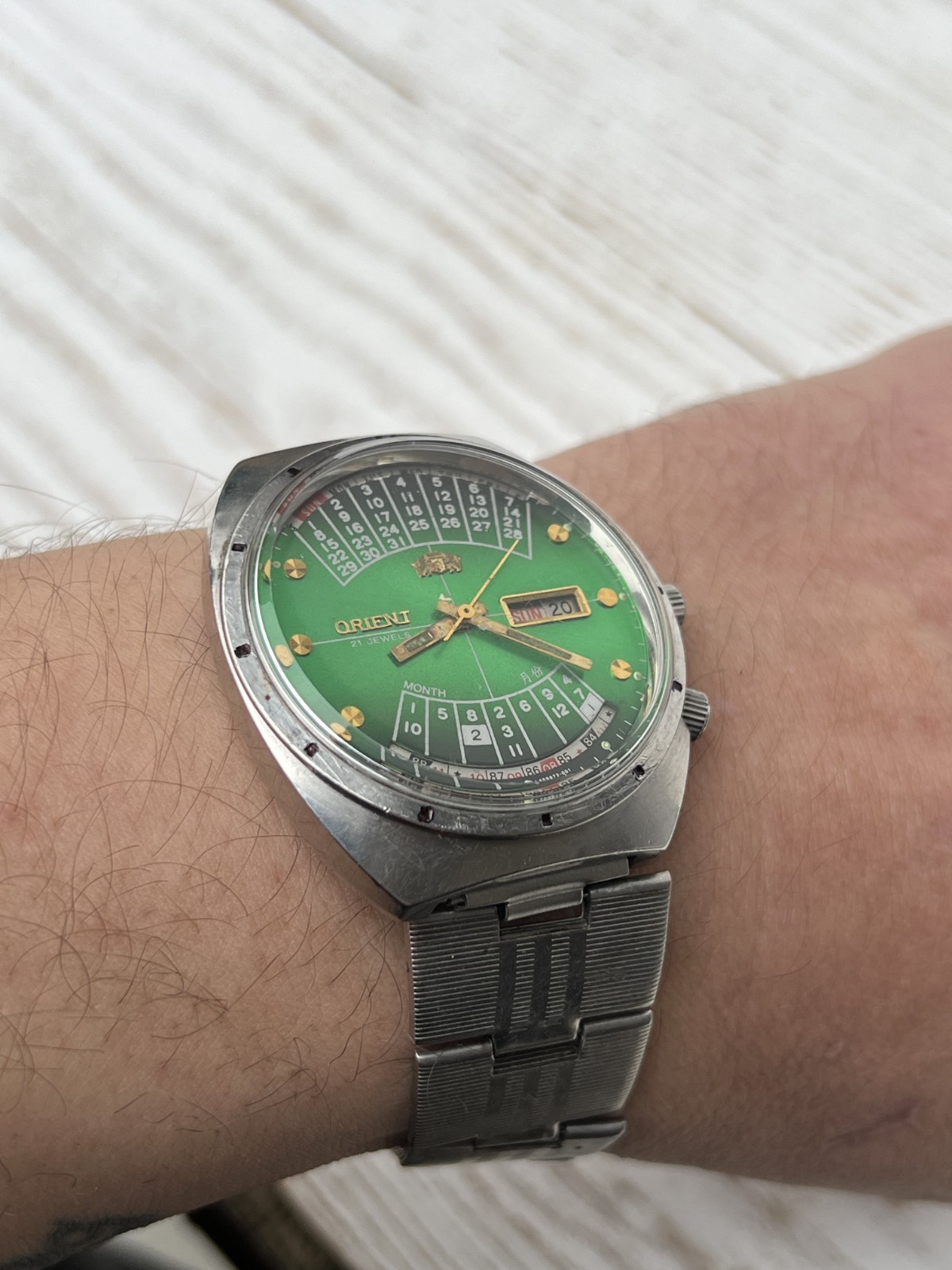 Watch Orient College Perpetual Multi Year Calendar Automatic Japan