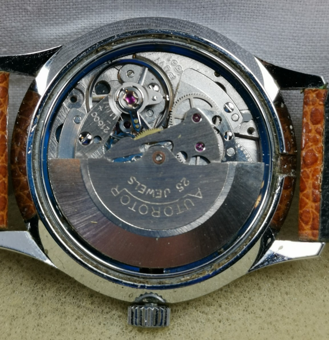 Ancre Date Automatic 25J Cal. PUW 1561 Germany Gents Wristwatch