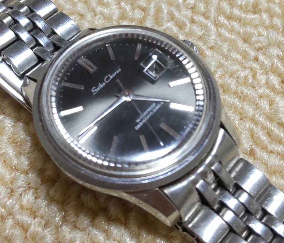 Seiko Chorus Automatic Ladies Black Dial 26mm Case Running wrist 16.0cm/6.3in