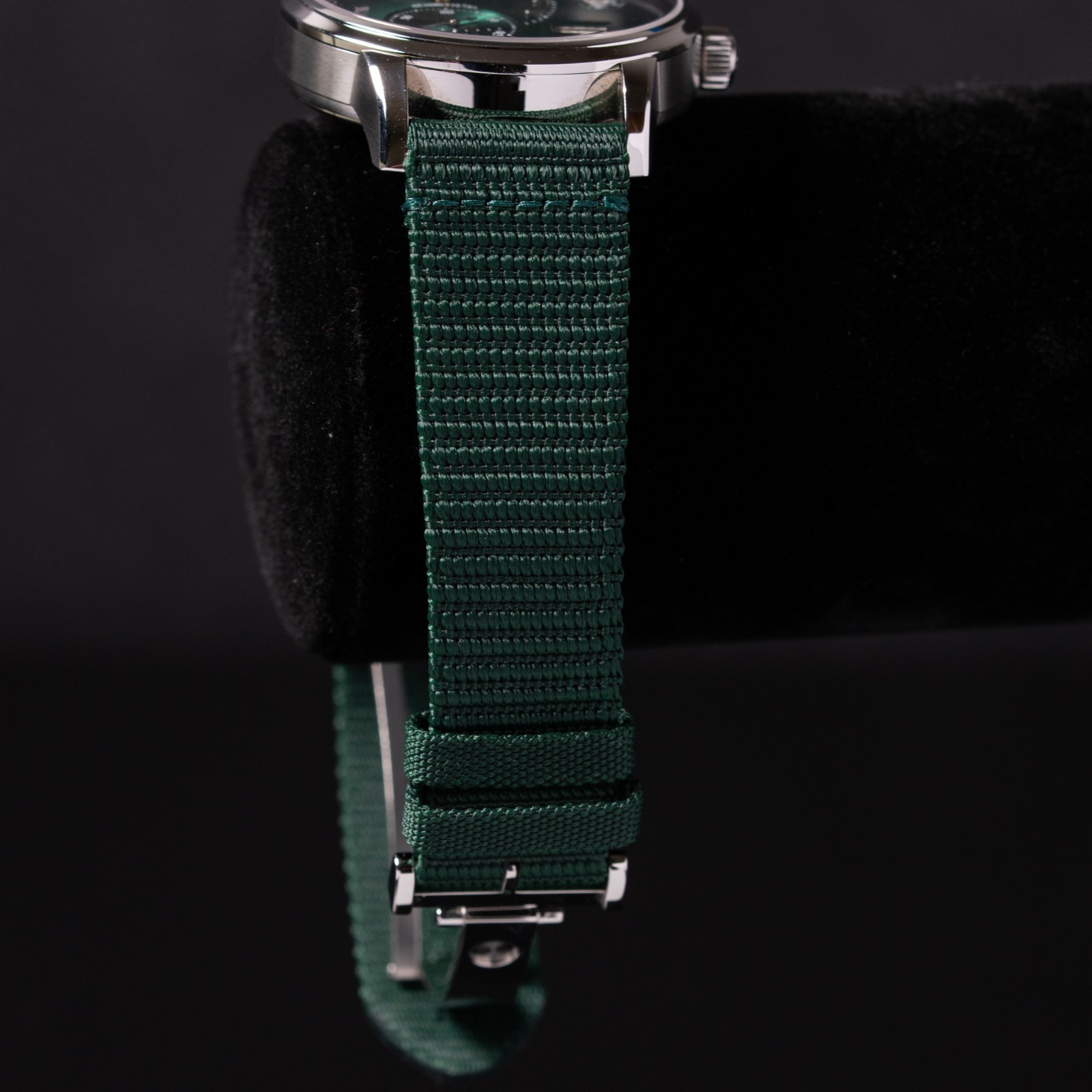 Glashutte Panomatic Lunar Green Dial Ref. 1–90–02–13–32-62 Complete Set w/B&P
