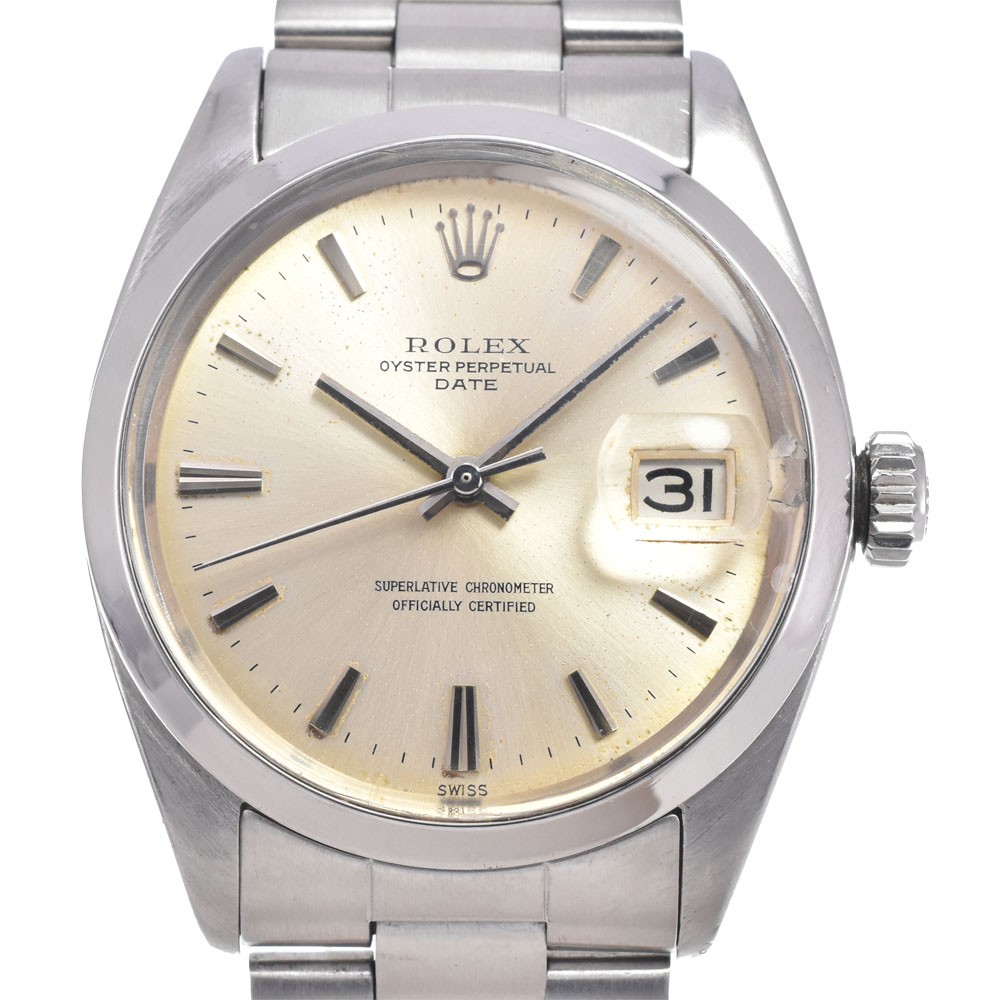 ROLEX Oyster perpetual date 1500 vintage Cal.1560 Automatic Men’s Watch Q#148814