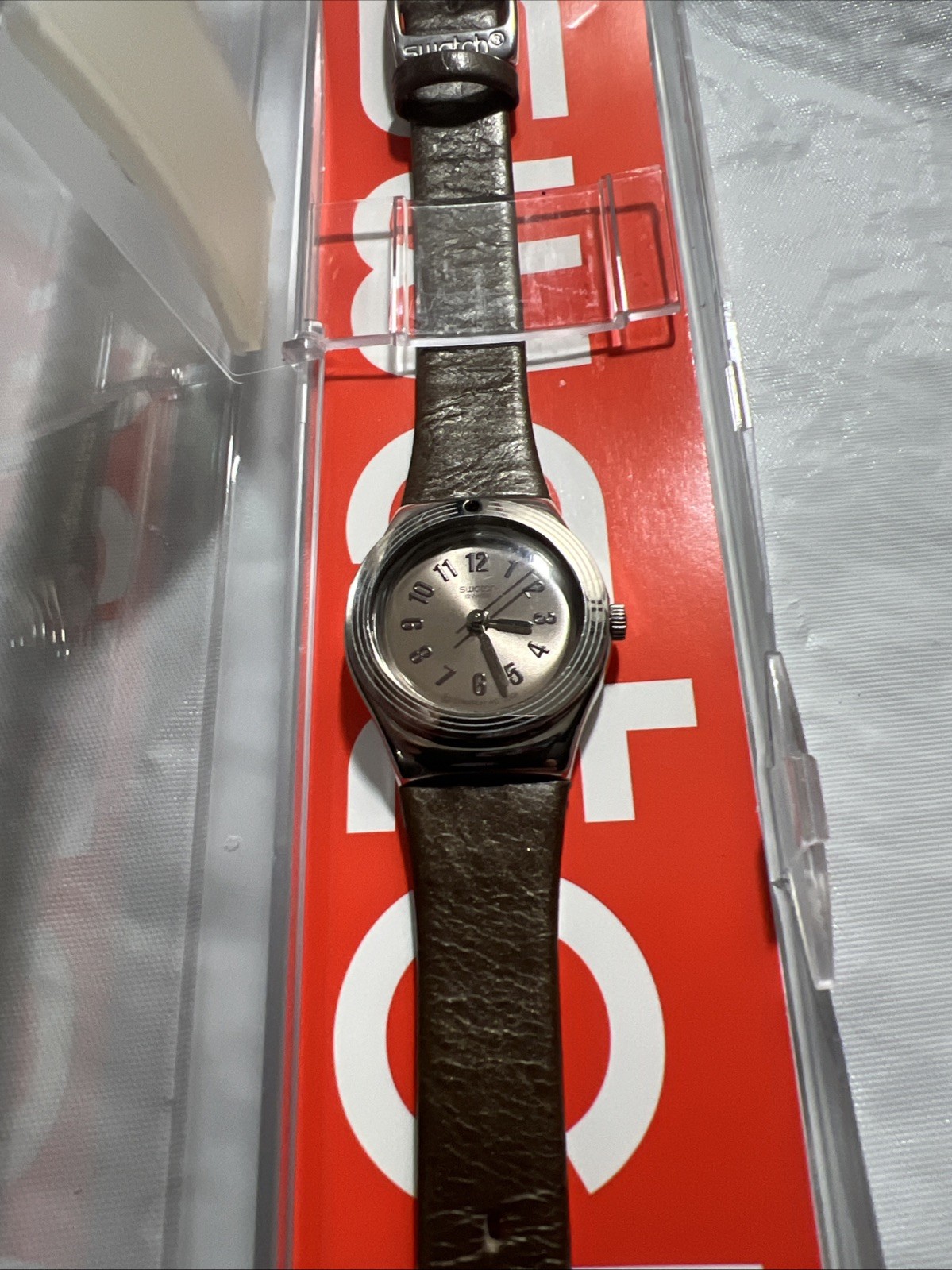 Swatch Irony Old New Stock,AG2008,LADY LADY, Brown,YSS240, brilliant,RUBY