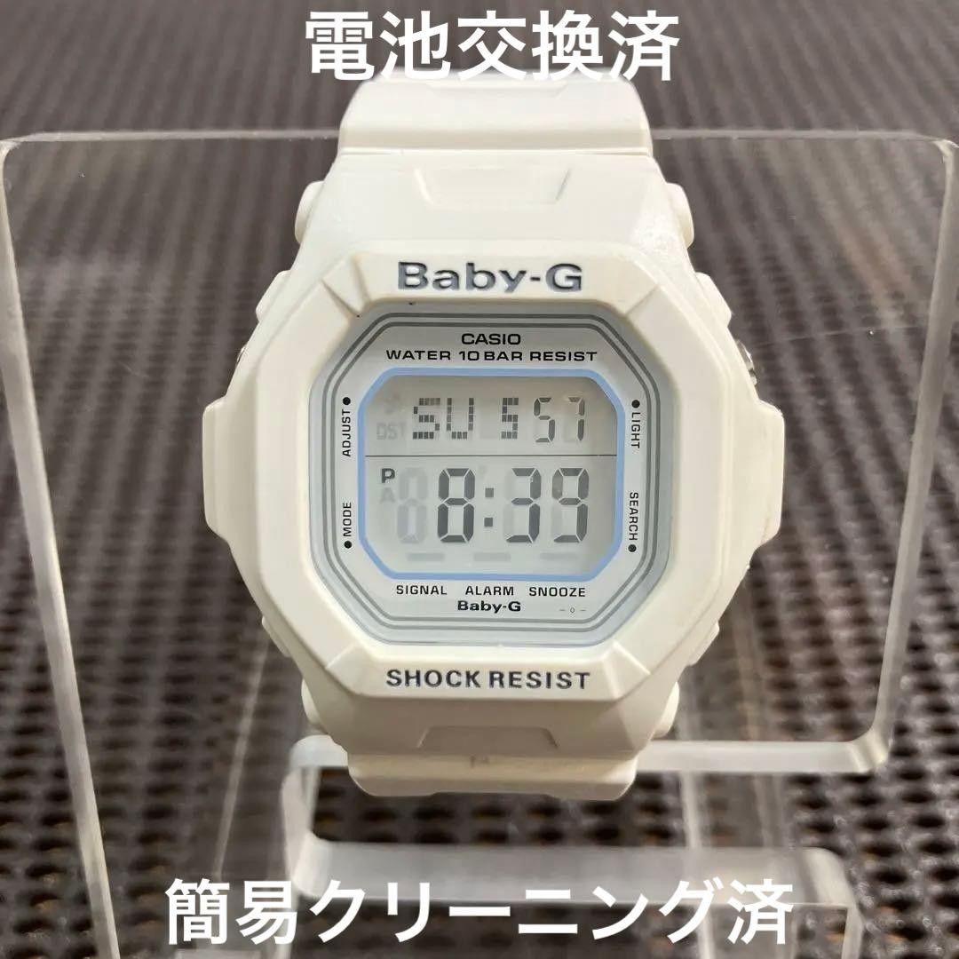 [Battery replaced] CASIO Baby-G SHOCK BG-5600WH