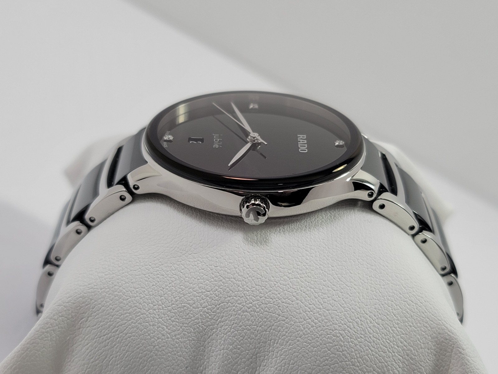 Rado Centrix Quartz Diamond Two Tone Ceramic Stainless Men’s Watch R30021712