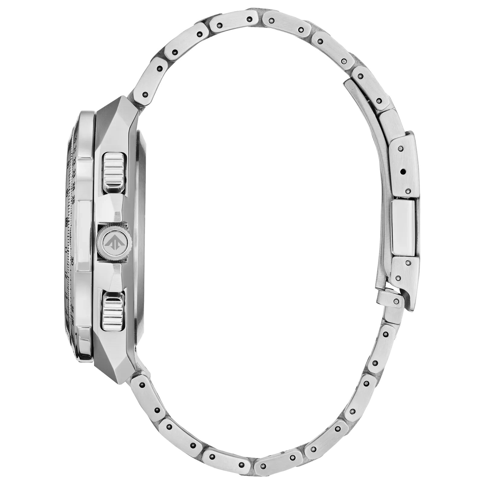 Citizen Men’s Air Chronograph Calendar Eco-Drive Silver Watch 46 MM JY8120-58E