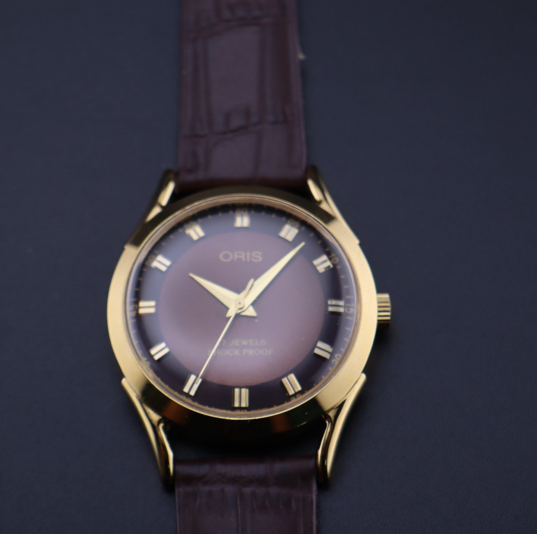 Vintage ORIS Swiss Hand-Wind Classic Mechanical Collectible Men’s Wrist Watch
