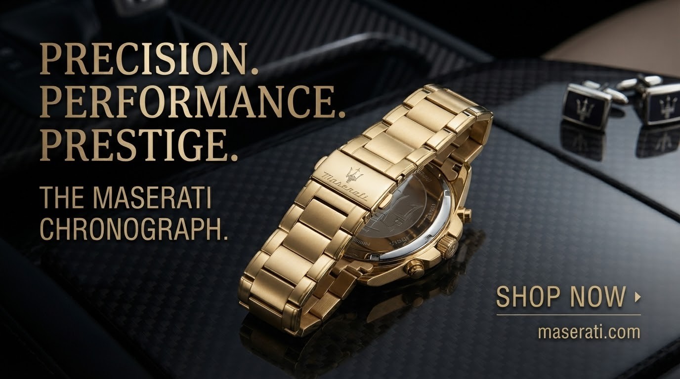 maserati watch men