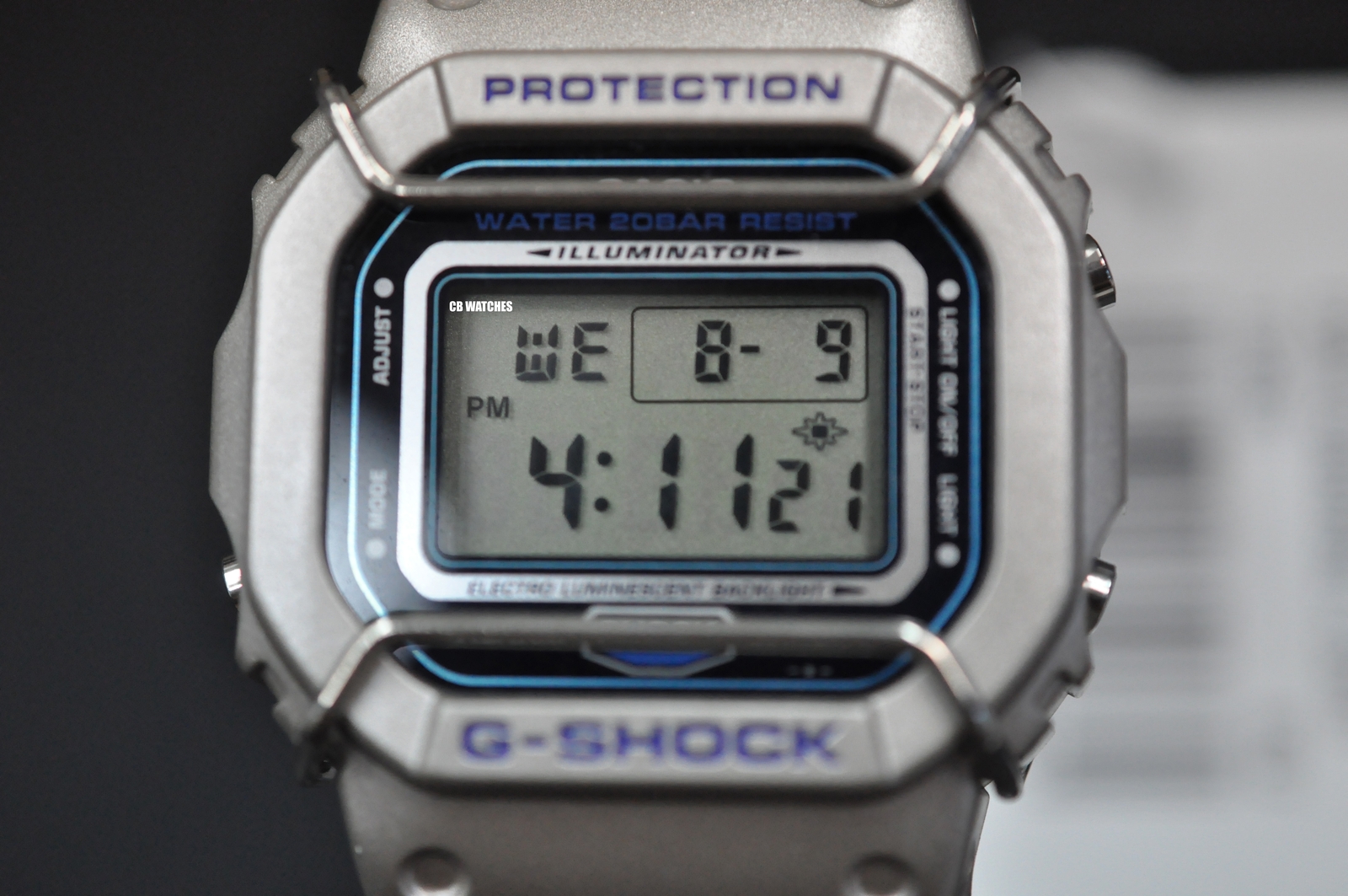 RARE CASIO G-SHOCK DW-5000BL-2 Stainless Steel Brand New