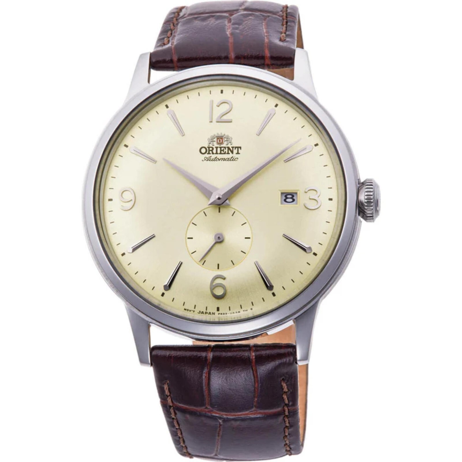 Orient Bambino Small Seconds Mechanical Champagne Dial Men’s Watch RA-AP0003S30B